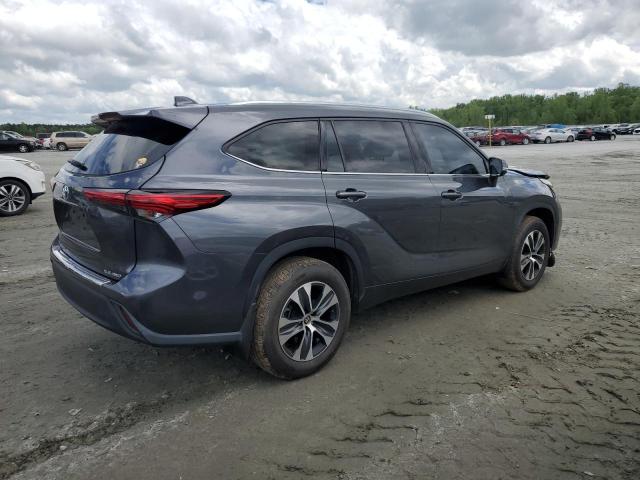 5TDGZRBH0LS513021 - 2020 TOYOTA HIGHLANDER XLE Schwarz Foto 3