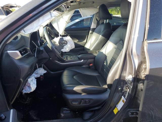 5TDGZRBH0LS513021 - 2020 TOYOTA HIGHLANDER XLE Schwarz Foto 7