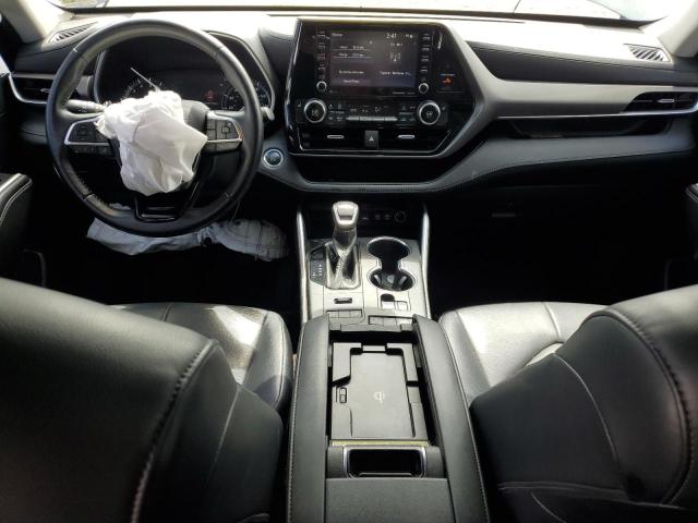 5TDGZRBH0LS513021 - 2020 TOYOTA HIGHLANDER XLE Schwarz Foto 8