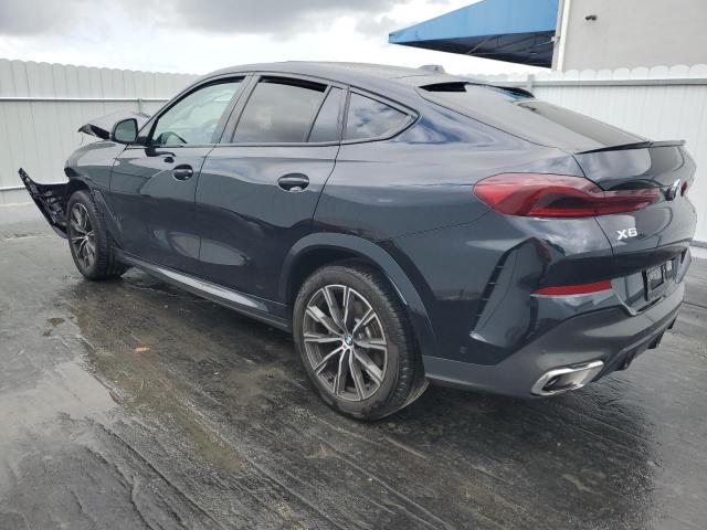 5UX33EX08R9V06626 - 2024 BMW X6 XDRIVE40I BLACK photo 2