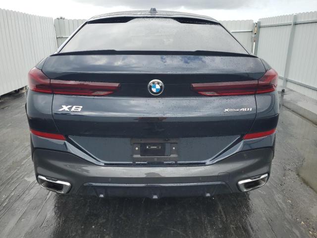 5UX33EX08R9V06626 - 2024 BMW X6 XDRIVE40I BLACK photo 6