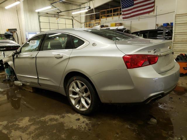 2G1145S37H9128999 - 2017 CHEVROLET IMPALA PREMIER SILVER photo 2