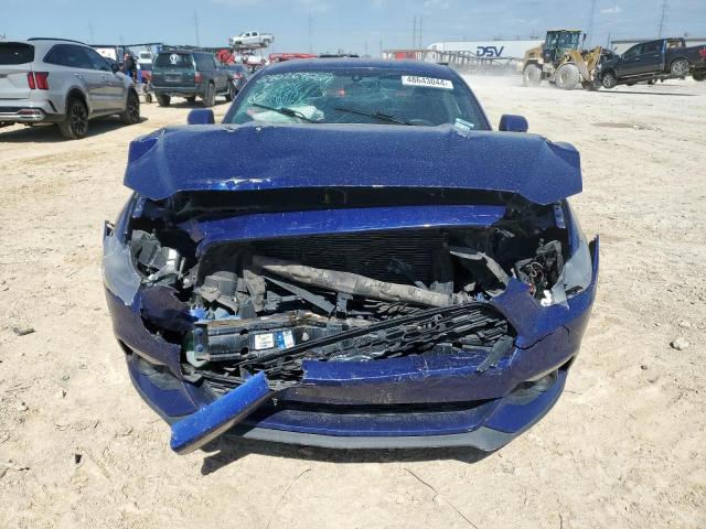 1FA6P8TH2G5208857 - 2016 FORD MUSTANG BLUE photo 5