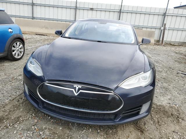 5YJSA1CG4DFP03564 - 2013 TESLA MODEL S BLUE photo 5