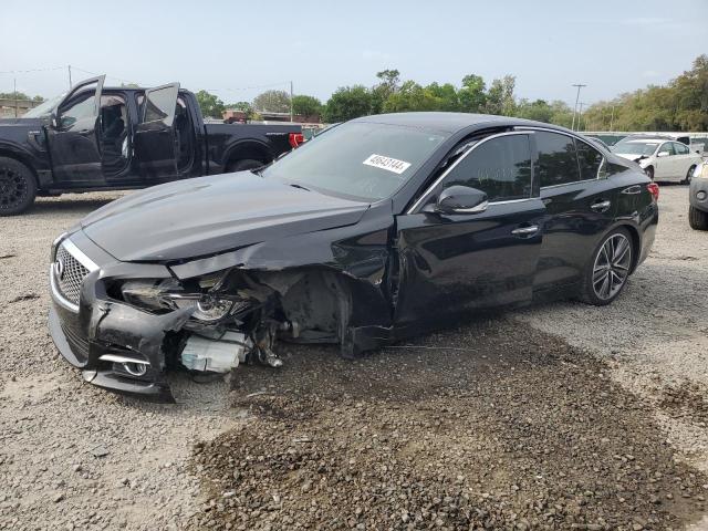 JN1BV7AR7EM706742 - 2014 INFINITI Q50 BASE BLACK photo 1