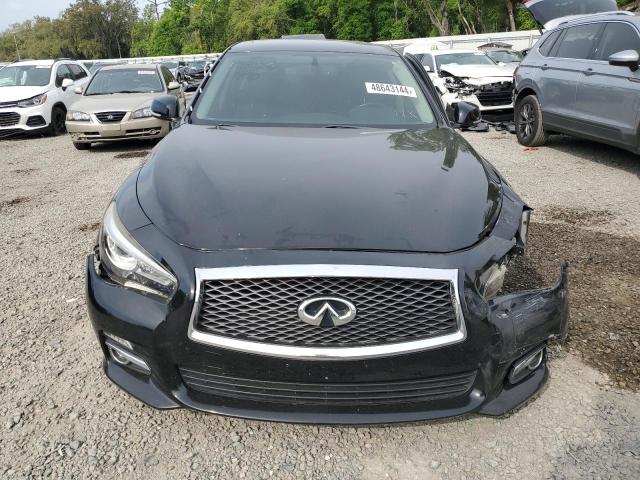 JN1BV7AR7EM706742 - 2014 INFINITI Q50 BASE BLACK photo 5