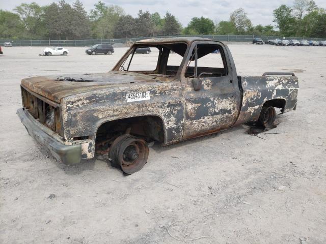 1GCEK14H1GF361847 - 1986 CHEVROLET K10 BURN photo 1