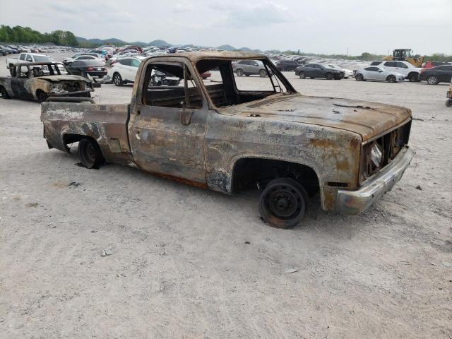 1GCEK14H1GF361847 - 1986 CHEVROLET K10 BURN photo 4