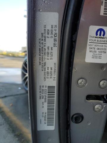 2C3CDZFJ0FH850581 - 2015 DODGE CHALLENGER R/T SCAT PACK GRAY photo 13