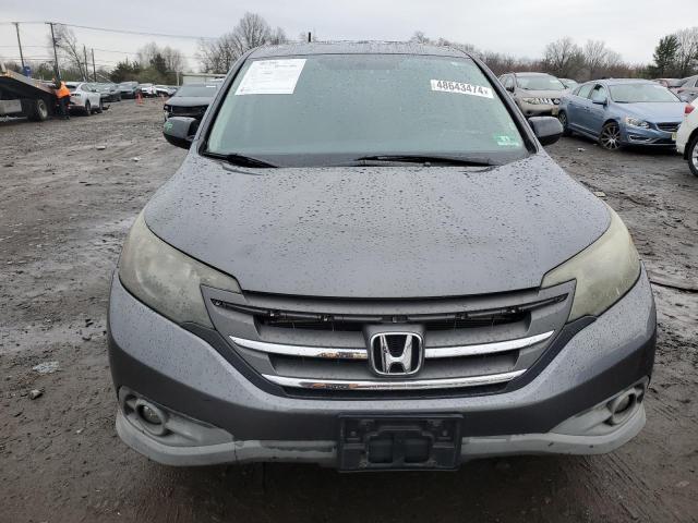 2HKRM4H55DH649191 - 2013 HONDA CR-V EX GRAY photo 5