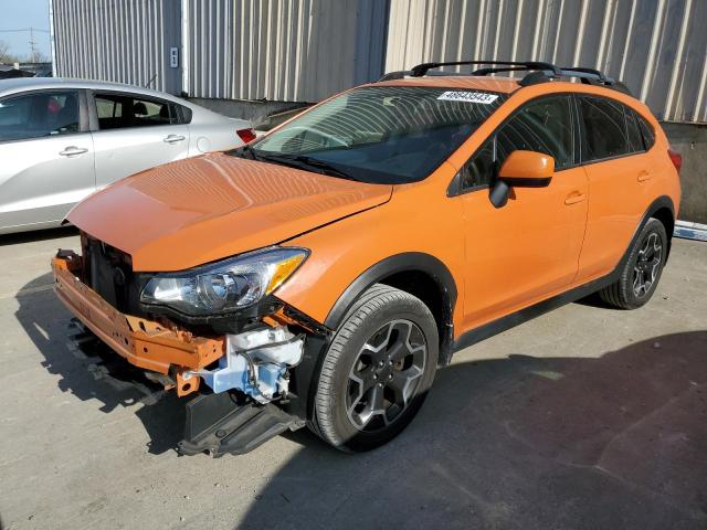 JF2GPAWC1EH348174 - 2014 SUBARU XV CROSSTR 2.0 PREMIUM ORANGE photo 1