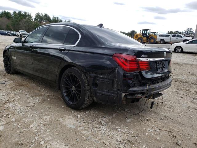 WBAYF8C57DDE59497 - 2013 BMW 750 LI XDR LXI BLACK photo 2