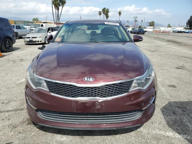 5XXGT4L39GG021599 - 2016 KIA OPTIMA LX BURGUNDY photo 5