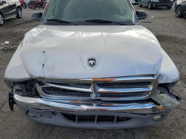 1D7HL48K94S690970 - 2004 DODGE DAKOTA QUAD SLT SILVER photo 11