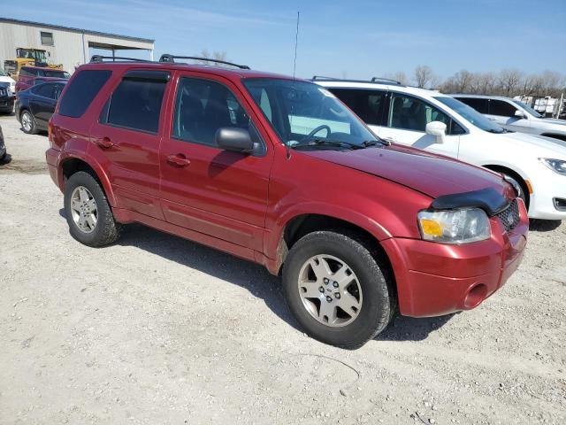 1FMYU94185KB20733 - 2005 FORD ESCAPE LIMITED RED photo 4