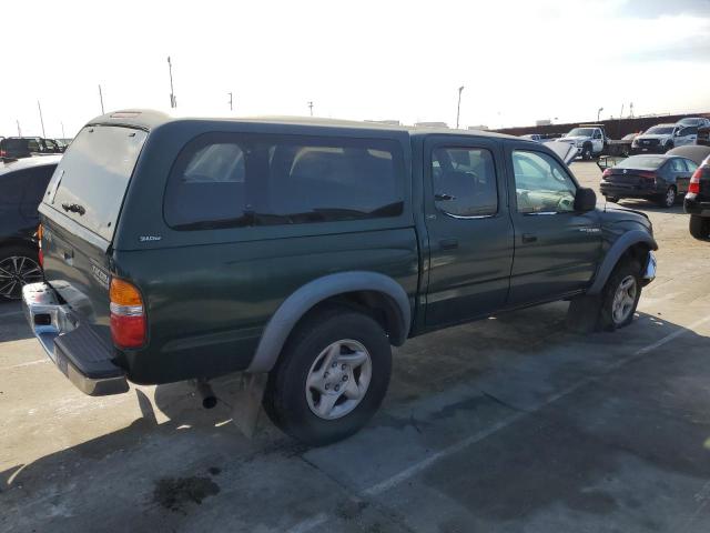 5TEGN92N03Z189475 - 2003 TOYOTA TACOMA DOUBLE CAB PRERUNNER GREEN photo 3