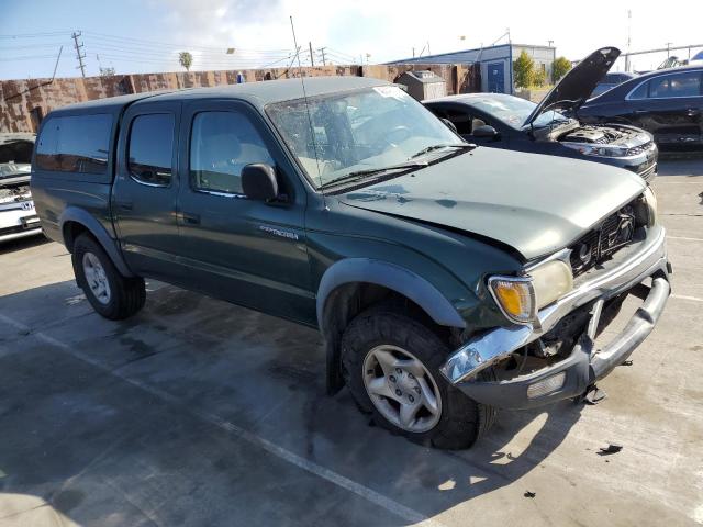 5TEGN92N03Z189475 - 2003 TOYOTA TACOMA DOUBLE CAB PRERUNNER GREEN photo 4