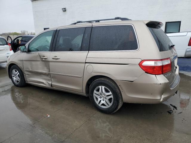 5FNRL38667B406143 - 2007 HONDA ODYSSEY EXL TAN photo 2