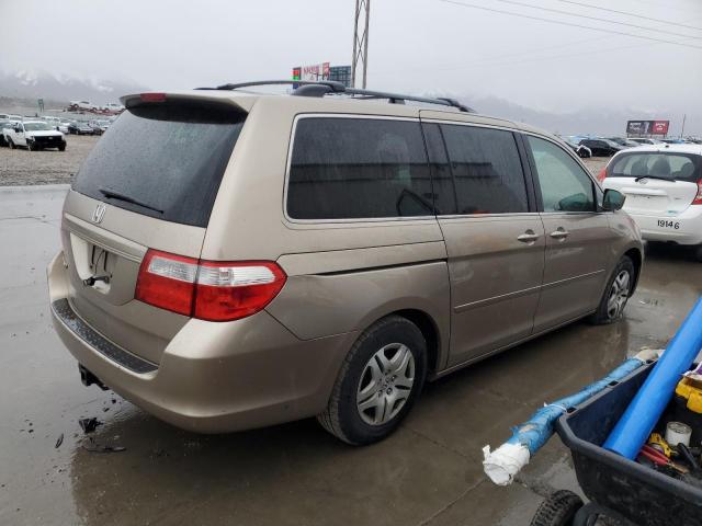 5FNRL38667B406143 - 2007 HONDA ODYSSEY EXL TAN photo 3