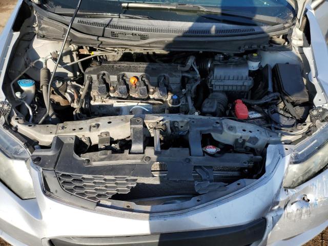 2HGFG3B55DH512890 - 2013 HONDA CIVIC LX SILVER photo 11