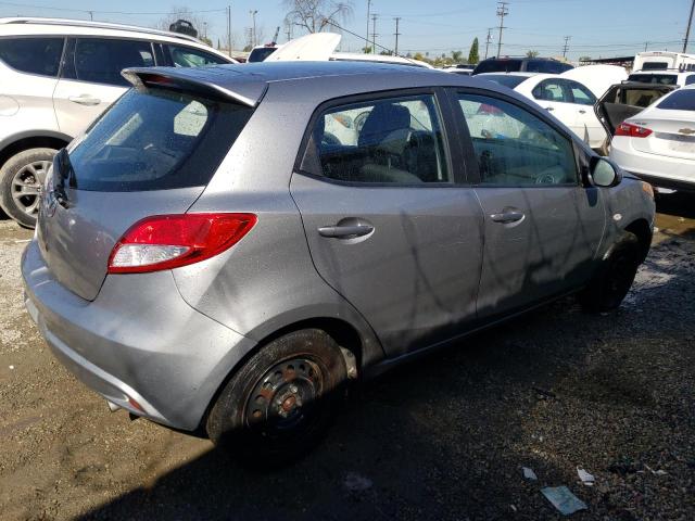 JM1DE1HY5B0102593 - 2011 MAZDA MAZDA2 GRAY photo 3