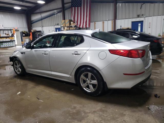 5XXGM4A76FG377638 - 2015 KIA OPTIMA LX SILVER photo 2