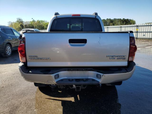 3TMJU62N67M041261 - 2007 TOYOTA TACOMA DOUBLE CAB PRERUNNER SILVER photo 6