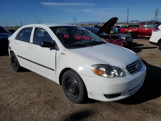 1NXBR32E03Z166326 - 2003 TOYOTA COROLLA CE WHITE photo 4