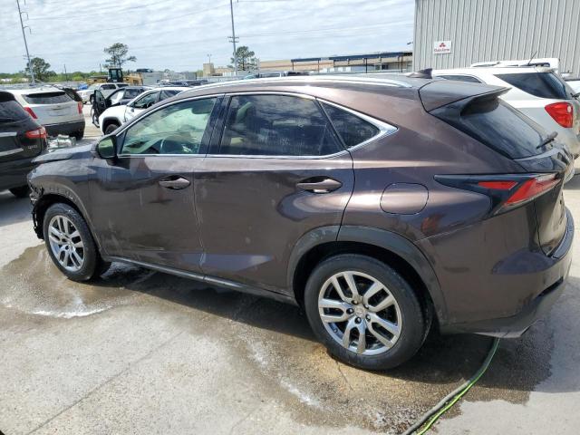 JTJYARBZ8F2018840 - 2015 LEXUS NX 200T BROWN photo 2