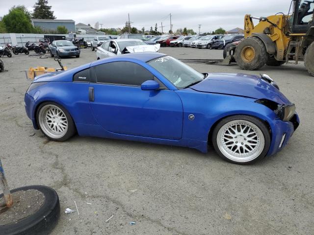 JN1AZ34E14M155370 - 2004 NISSAN 350Z COUPE BLUE photo 4