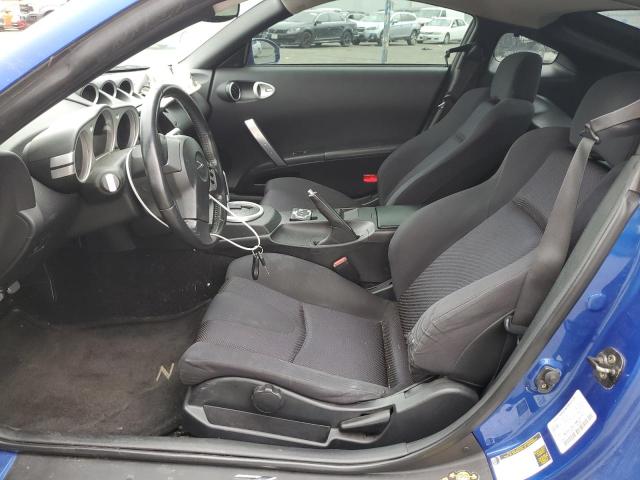 JN1AZ34E14M155370 - 2004 NISSAN 350Z COUPE BLUE photo 7