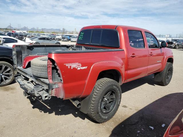 3TMJU4GN8DM144464 - 2013 TOYOTA TACOMA DOUBLE CAB PRERUNNER RED photo 3