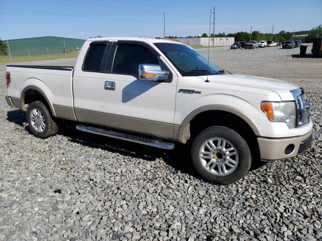 1FTFX1CV0AKB71145 - 2010 FORD F150 SUPER CAB WHITE photo 4