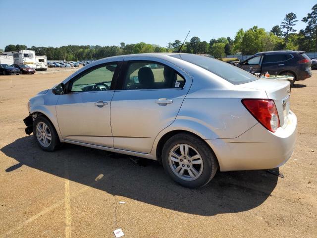 1G1JC5SHXE4170080 - 2014 CHEVROLET SONIC LT SILVER photo 2