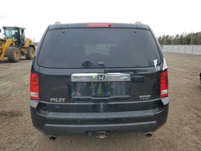 5FNYF48929B504639 - 2009 HONDA PILOT TOURING BLACK photo 6