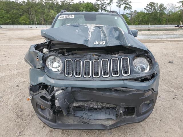 ZACCJABB6HPG31422 - 2017 JEEP RENEGADE LATITUDE GRAY photo 5