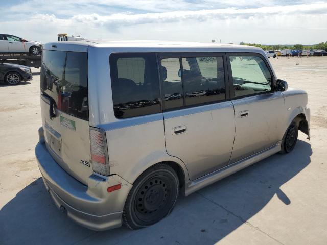 JTLKT324364068848 - 2006 TOYOTA SCION XB SILVER photo 3