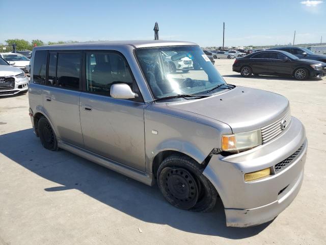 JTLKT324364068848 - 2006 TOYOTA SCION XB SILVER photo 4