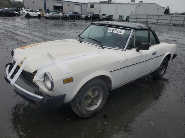 124CS20149620 - 1979 FIAT SPIDER WHITE photo 1