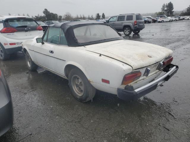 124CS20149620 - 1979 FIAT SPIDER WHITE photo 2