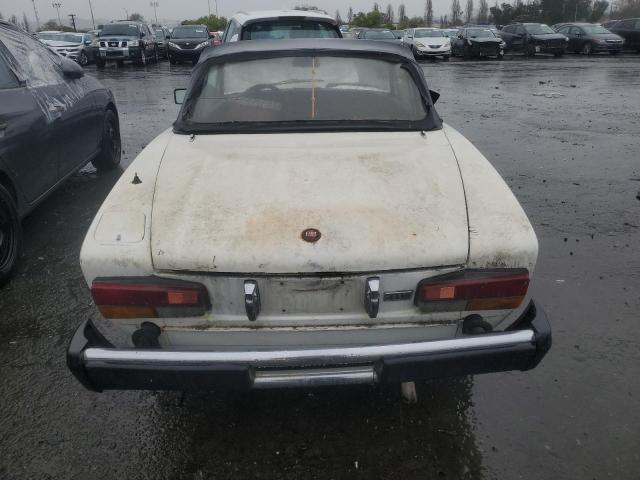 124CS20149620 - 1979 FIAT SPIDER WHITE photo 6