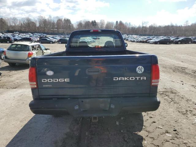 1D7HG32K14S687228 - 2004 DODGE DAKOTA SPORT BLUE photo 6