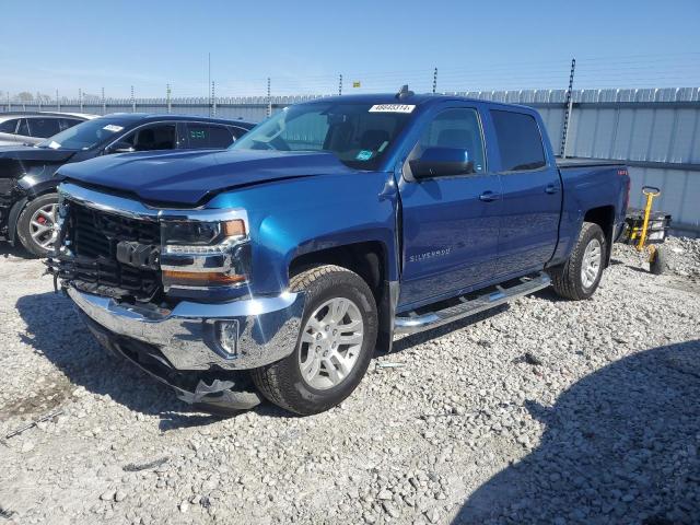 3GCUKREC5JG164991 - 2018 CHEVROLET SILVERADO K1500 LT BLUE photo 1