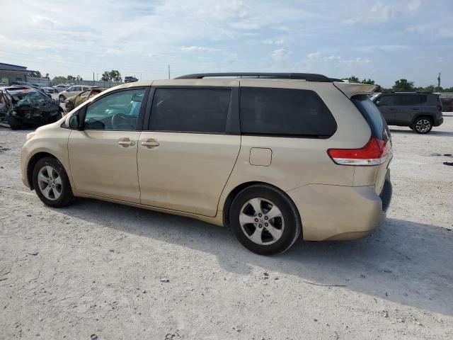 5TDKK3DC4BS159774 - 2011 TOYOTA SIENNA LE BEIGE photo 2