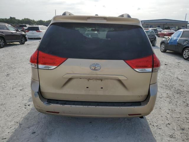 5TDKK3DC4BS159774 - 2011 TOYOTA SIENNA LE BEIGE photo 6