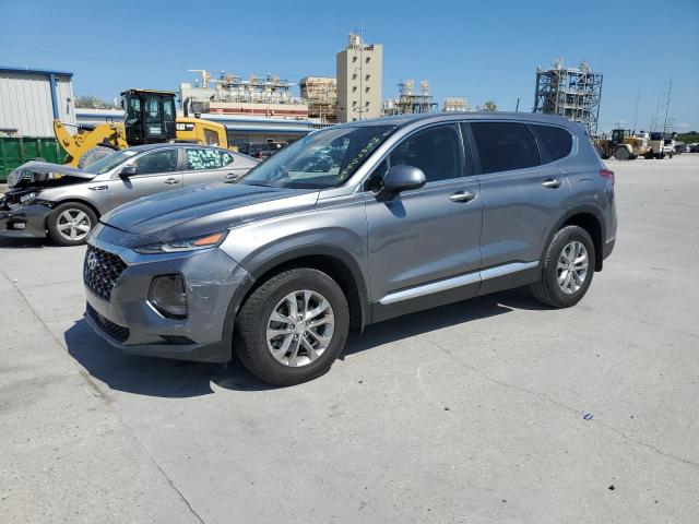 5NMS23AD1KH104957 - 2019 HYUNDAI SANTA FE SE CHARCOAL photo 1