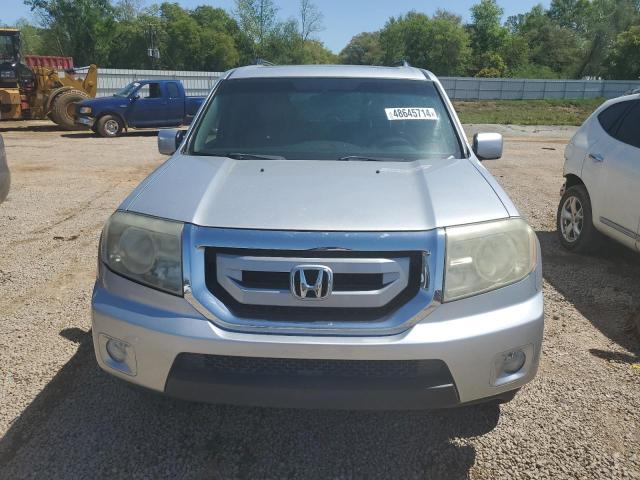 5FNYF3H50BB026007 - 2011 HONDA PILOT EXL SILVER photo 5