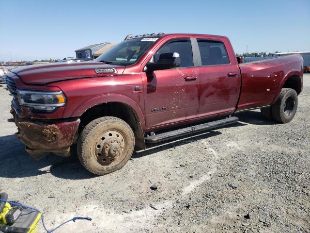 3C63RRJL0MG637494 - 2021 RAM 3500 LARAMIE MAROON photo 1