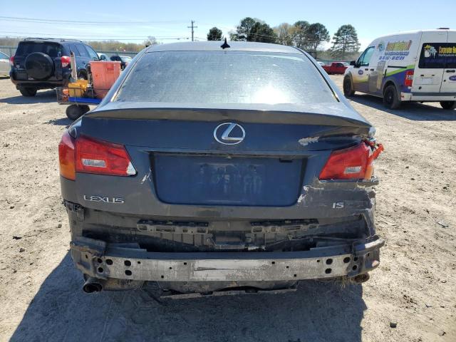 JTHBK262895091931 - 2009 LEXUS IS 250 GRAY photo 6