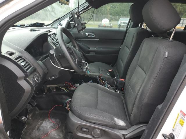 1FM5K8AR7KGA19792 - 2019 FORD EXPLORER POLICE INTERCEPTOR თეთრი ფოტო 7